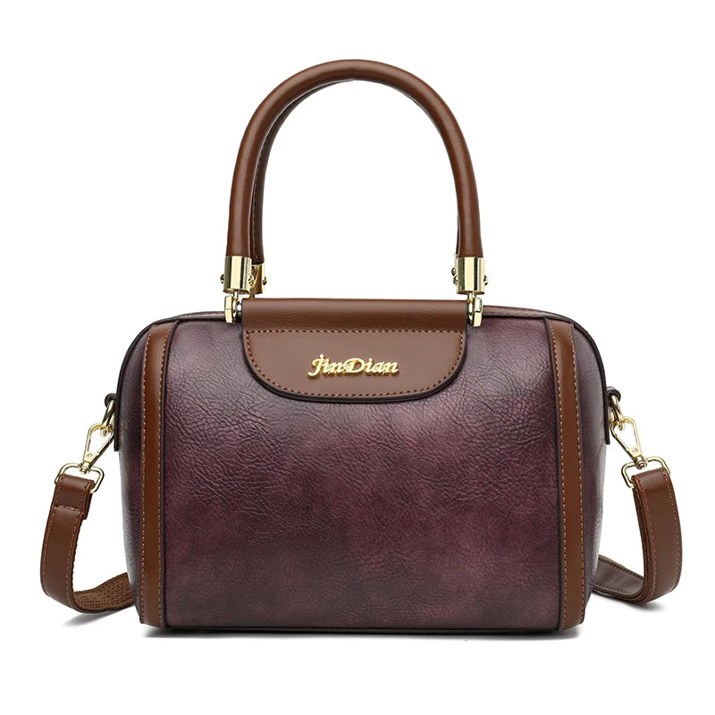 Vintage Fashion Handbag Women’s Elegant Shoulder Crossbody Bag Luxury Versatile Small Bag