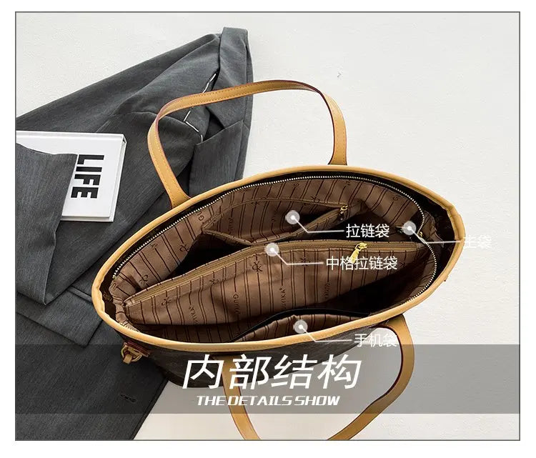 Women's Versatile Handbag Practical Design For Daily Errands And Routine Tasks Functional