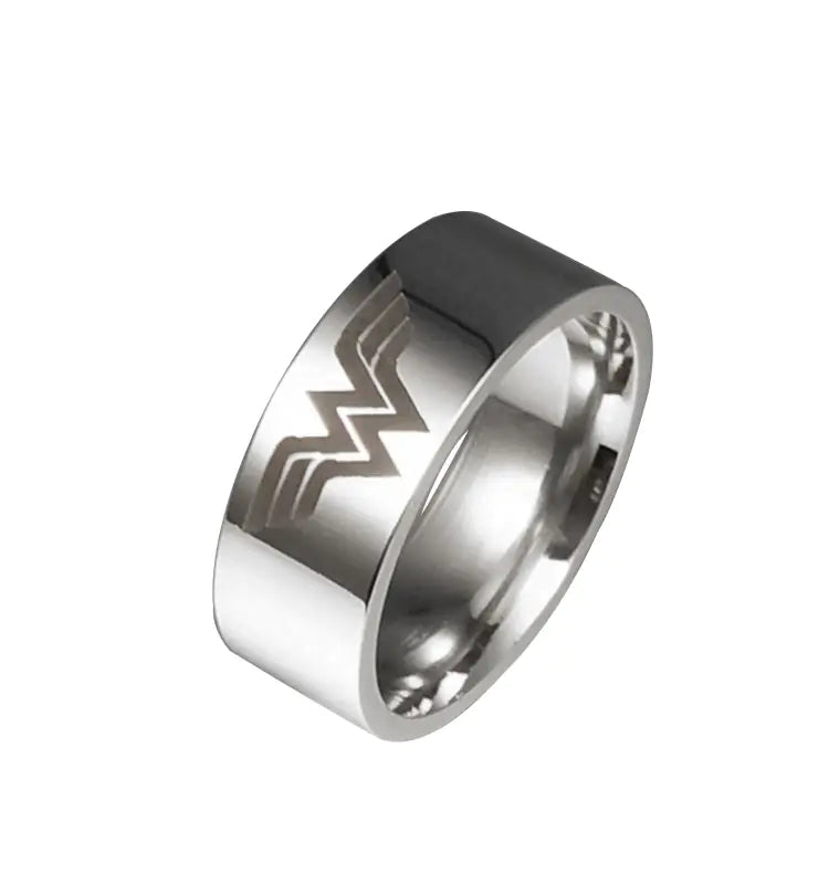 Wonder Woman and Batman Series Rings Collection