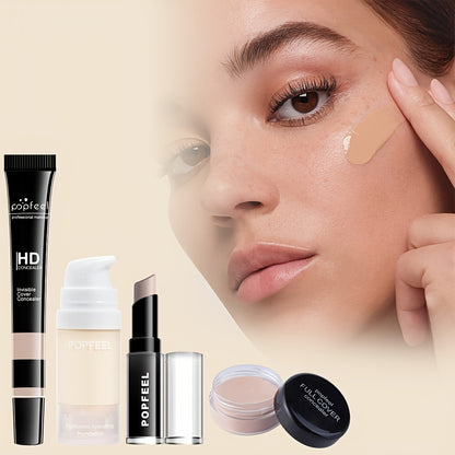 POPFEEL Valentine'S Day Makeup Gift Set for Her, Multi-Item Cosmetic Kit, Mixed Color System, Paste Form, All-in-One Beauty Collection, Romantic Present for Girlfriend/Wife