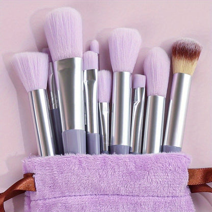 Makeup Brush Set Soft Fluffy Professional Cosmetic Foundation Powder Eyeshadow Kabuki Blending Make Up Brush Beauty Tool With Bag Makeup Sponge Beauty Gift For Makeup Beginner