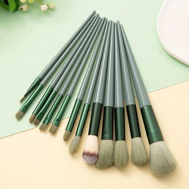 Makeup Brush Set Soft Fluffy Professional Cosmetic Foundation Powder Eyeshadow Kabuki Blending Make Up Brush Beauty Tool With Bag Makeup Sponge Beauty Gift For Makeup Beginner