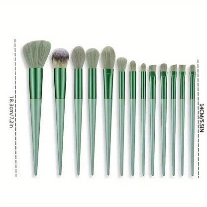 Makeup Brush Set Soft Fluffy Professional Cosmetic Foundation Powder Eyeshadow Kabuki Blending Make Up Brush Beauty Tool With Bag Makeup Sponge Beauty Gift For Makeup Beginner