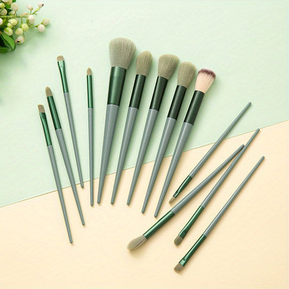 Makeup Brush Set Soft Fluffy Professional Cosmetic Foundation Powder Eyeshadow Kabuki Blending Make Up Brush Beauty Tool With Bag Makeup Sponge Beauty Gift For Makeup Beginner