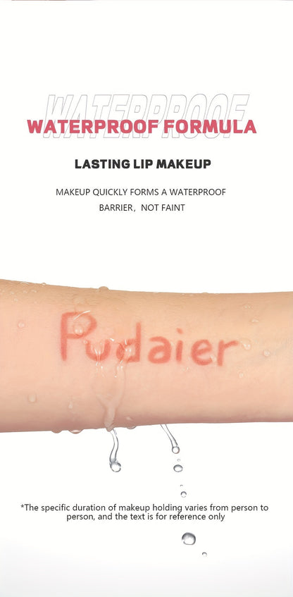 12 Color Lip Liner Set Long Lasting, Waterproof, Sweat Resistant, Easy to Color, Fade Resistant Lip Gloss Set Beauty Makeup, Valentine's Day Gift