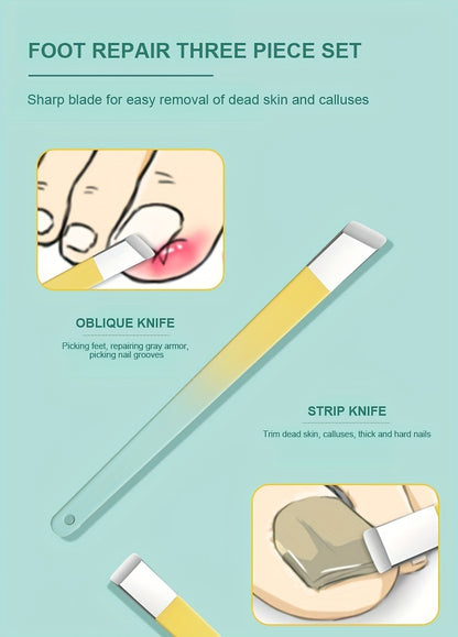 Nail Art Set Nail Clipper Set, Nail Clippers Personal Care Tools for Men And Women, with Portable Travel Case, Nail Art Foot Tools Beauty Set, Men's Ladies Family Friend Wife Gifts Under 5 Dollars(Gradient Color)