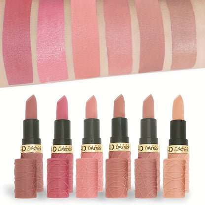 6-color Waterproof Non-stick Lipstick Hot Deal Beauty Matte Lipstick Set