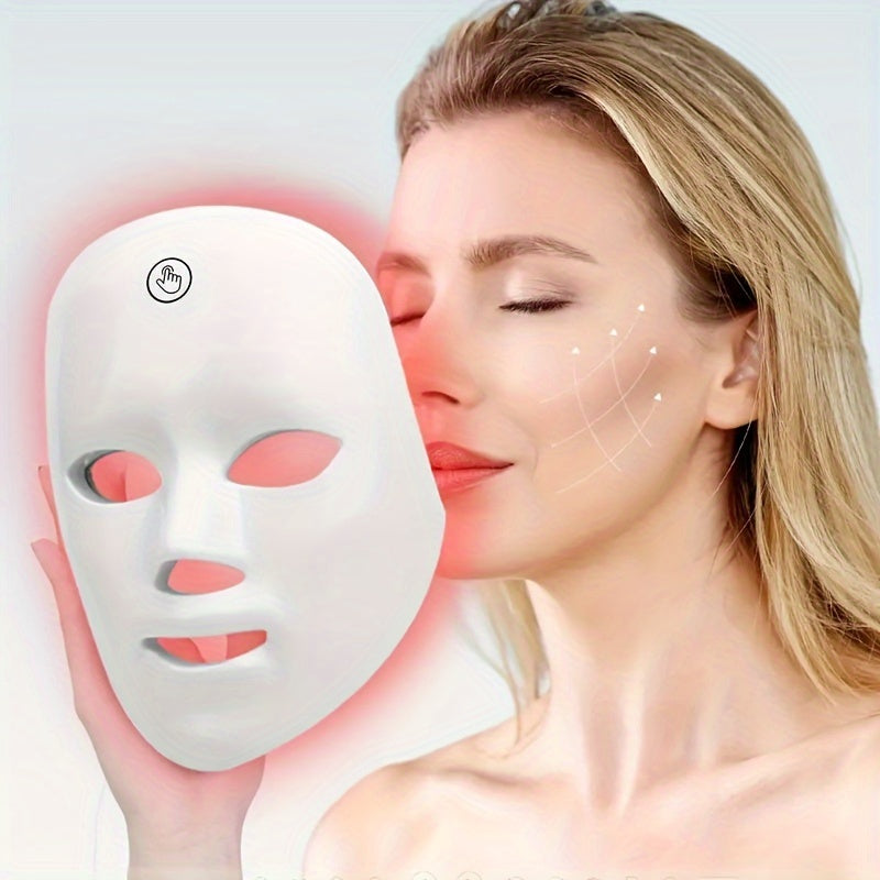 Portable LED Red Light Beauty Device - Wrinkle & Blemish Removal, USB Rechargeable, Perfect Gift for Women