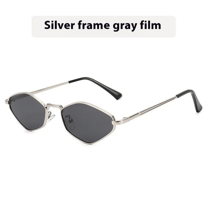 Cat Eye Metal Sunglasses