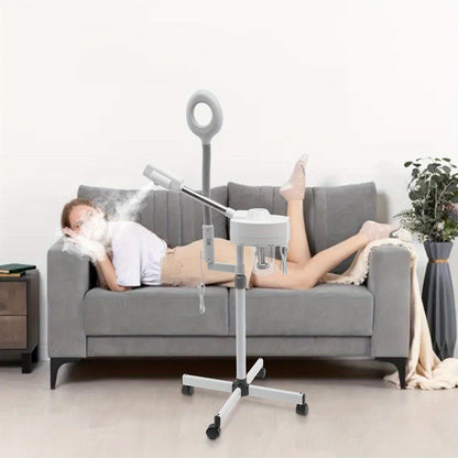 Professional Ionic Facial Steamer with Ozone Function for Deep Cleansing, 10x Penetration & Spa-Like Experience - Beauty Salon Grade Skin Care Equipment