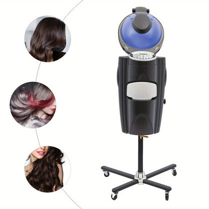 Nano Mist Ultrasonic Ozone Hair Steamer: Salon Spa Steamer for Oil Treatment, Coloring & Hair Care - Professional Beauty Equipment