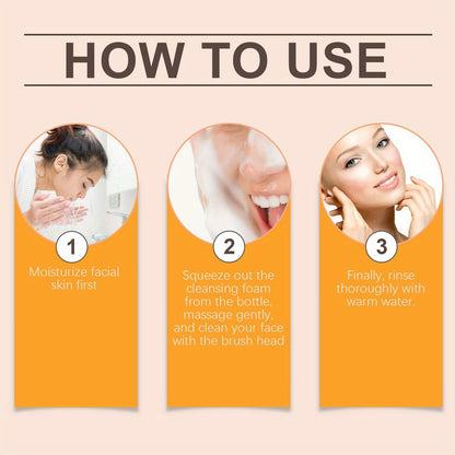 Turmeric 100ML Pore Tightening Face Oil Cleanser - Hydrating Moisturizing Skin Beauty Without Tightness