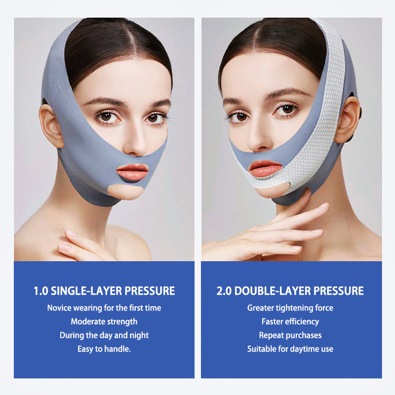 2 Sets Face V Shaper, Comfortable & Reusable Facial Slimming Bandage, Ultra Thin Breathable Facial Mask, Prevent Drooping Beauty Band, Massage, Gifts for Women, Perfect Gifts for Mother's Day