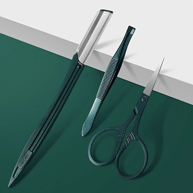 40pcs Set (dark Green) Nail Trimming Set, Foot Trimming Tool Set, Men's And Women's Nail Beauty Set, Nail Trimming Set, Foot And Hand Care Set