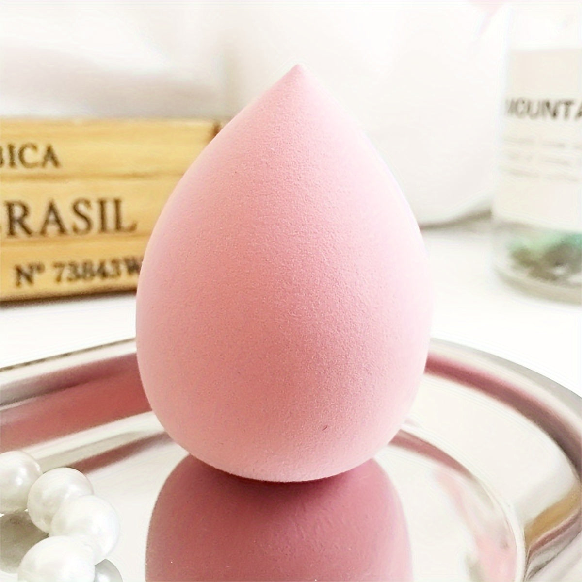Jumbo Size Makeup Sponge 2.09*2.99inch, Premium Beauty Blending Sponge For Cosmetics, Soft & Portable