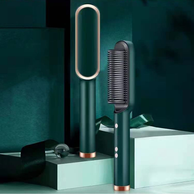 2-in-1 Negative Ion Hair Straightener Comb