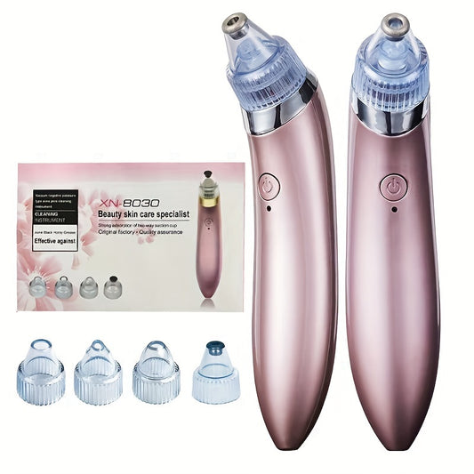 Face Pore Cleaner, Electric Blackhead Removal Beauty Instrument Vacuum Suction Face Pores Cleaning Device for Face Skin Deep Cleansing