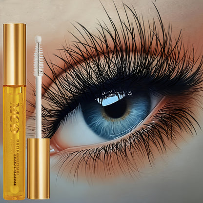 Natural Eyelash Serum - with Curling & Slender Lashes, Long-Lasting Volume & Curl, Non-Greasy Formula, for Everyday & Special Events - Eye Makeup Gel Mascara Cream, Event Beauty Product, Sleek Tube Packaging, Nourishing Ingre