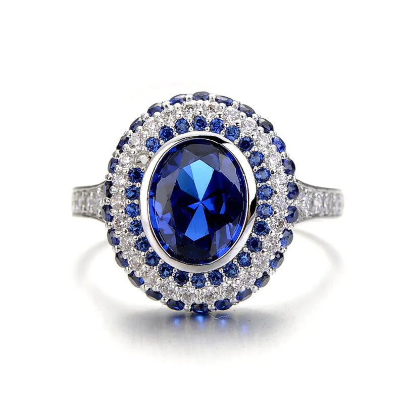 Stylish Luxury Zircon Ring - Trendy Jewelry Piece