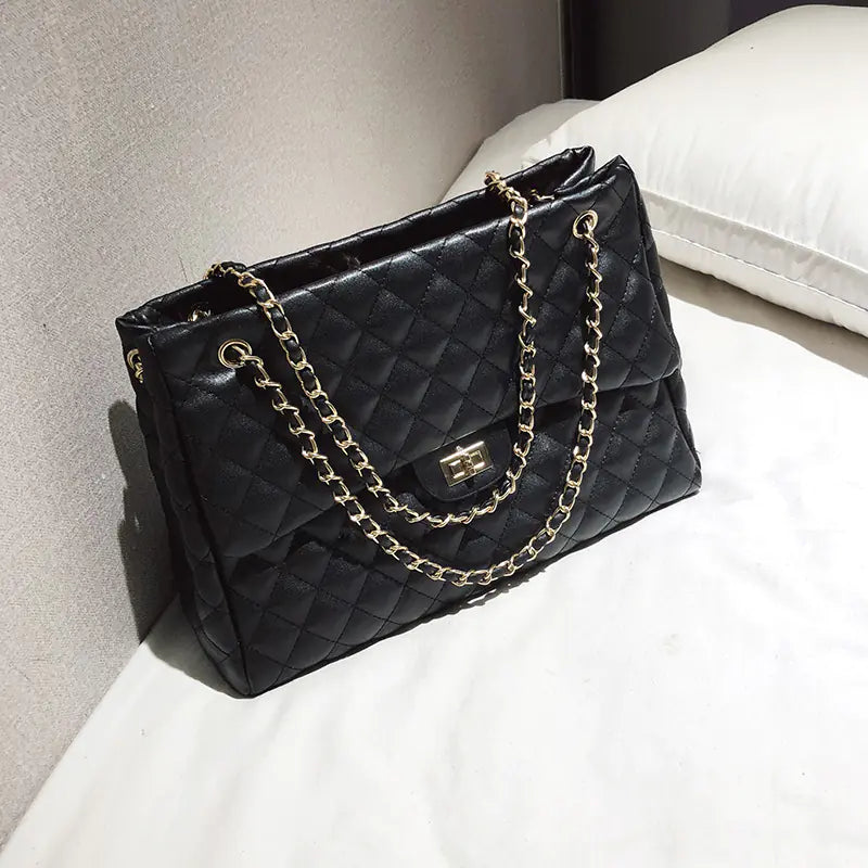 2020 New Women's Fashion Quilted Chain Bag
