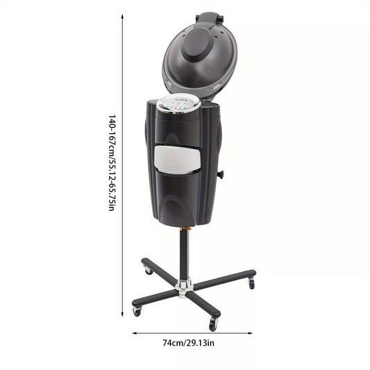 Nano Mist Ultrasonic Ozone Hair Steamer: Salon Spa Steamer for Oil Treatment, Coloring & Hair Care - Professional Beauty Equipment