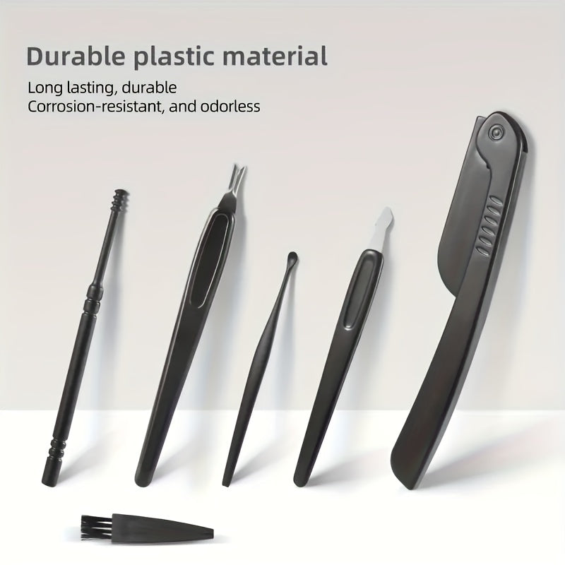 16pcs luxury stainless steel nail and foot repair kit, professional nail clippers, scissors and beauty tools with portable box, fragrance-free, perfect for care, a perfect gift for men and women