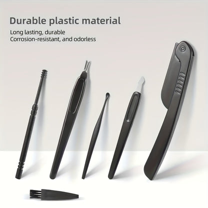 16pcs luxury stainless steel nail and foot repair kit, professional nail clippers, scissors and beauty tools with portable box, fragrance-free, perfect for care, a perfect gift for men and women