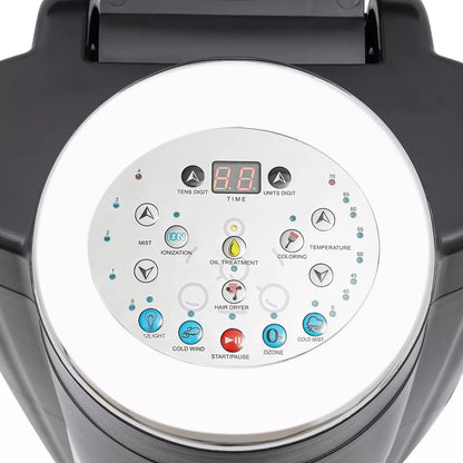 Nano Mist Ultrasonic Ozone Hair Steamer: Salon Spa Steamer for Oil Treatment, Coloring & Hair Care - Professional Beauty Equipment