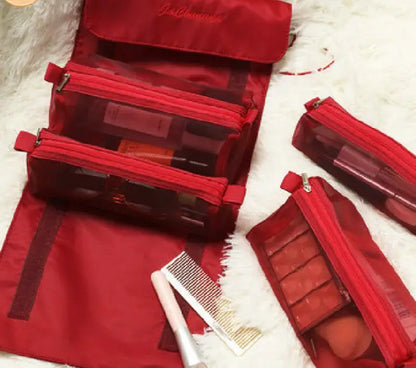Upgraded Large Capacity Portable Cosmetic Storage Bag