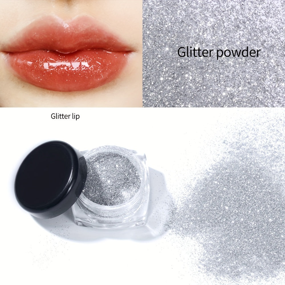 Sparkling DIY Lip Gloss Kit - Create Your Own Long-Lasting, Shimmering Lipstick with Glitter Liquid Makeup Base - Complete Customizable Beauty Set