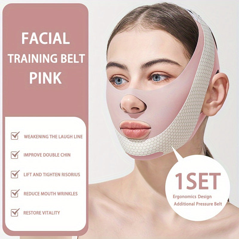 2 Sets Face V Shaper, Comfortable & Reusable Facial Slimming Bandage, Ultra Thin Breathable Facial Mask, Prevent Drooping Beauty Band, Massage, Gifts for Women, Perfect Gifts for Mother's Day