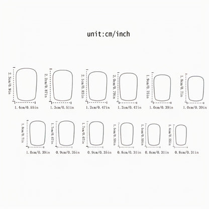 [Purple Press-On Nails] Glossy Purple & Pink Women's Press-On Nail Set - Short Square, Floral and Black Leaf Patterns, Easy to Apply, Durable Pressons, Beauty Accessories|Spring Summer Nails|Nail Accessories