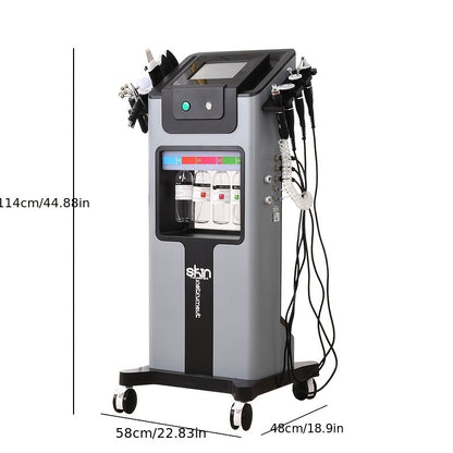 1pc Professional 10-in-1 Facial Beauty Equipment, Unscented, 110V US Plug, Plug Powered, No Battery Required, Ideal Gift for Friends