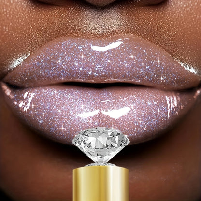 KAFURUX Long-Lasting Lip Glaze - Waterproof, Not Sticky, Natural Shine, Sparkle, Easy to Apply, All-Day Wear, Pink Lipstick for Women, Smooth Texture, Sleek Tube Design, Beauty Product, Lip Gloss For Girl/lady