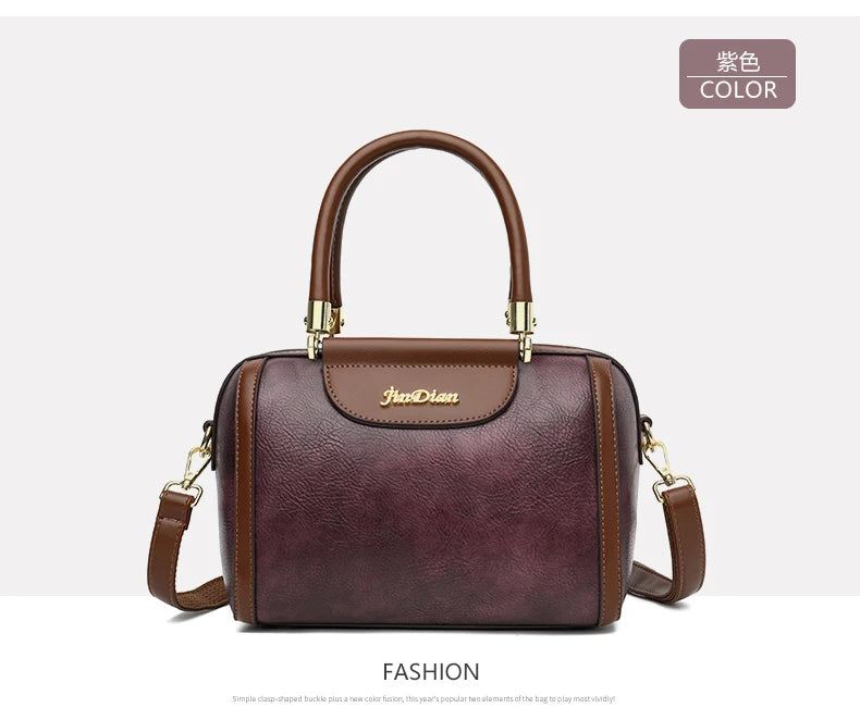 Vintage Fashion Handbag Women’s Elegant Shoulder Crossbody Bag Luxury Versatile Small Bag