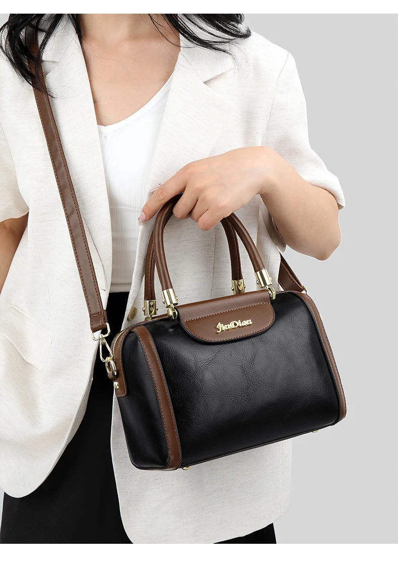 Vintage Fashion Handbag Women’s Elegant Shoulder Crossbody Bag Luxury Versatile Small Bag