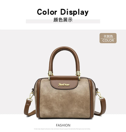 Vintage Fashion Handbag Women’s Elegant Shoulder Crossbody Bag Luxury Versatile Small Bag
