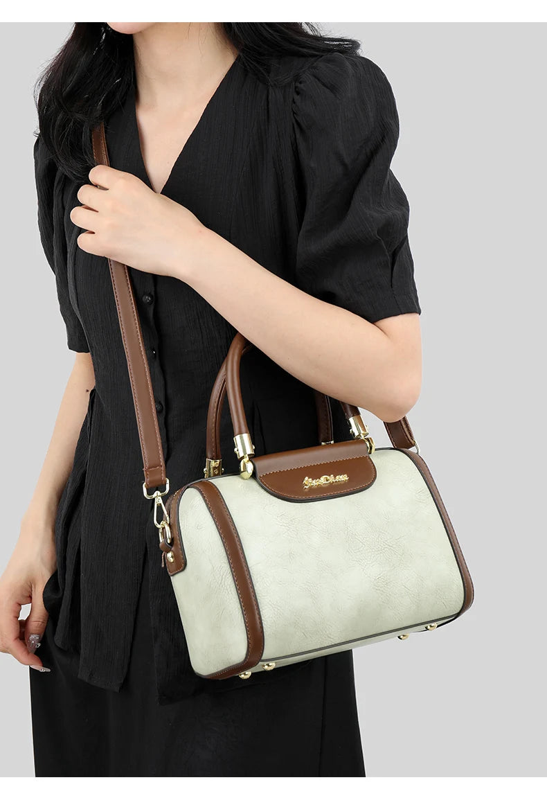 Vintage Fashion Handbag Women’s Elegant Shoulder Crossbody Bag Luxury Versatile Small Bag