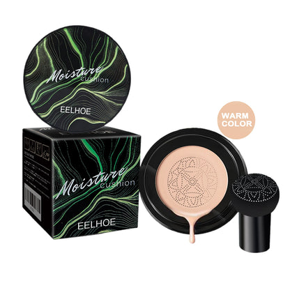 EELHOE Moisturizing Cushion BB Cream Perfect Concealer Glowing Skin Tone Enhance Luster Easy to Operate Lasting Makeup BB Cream