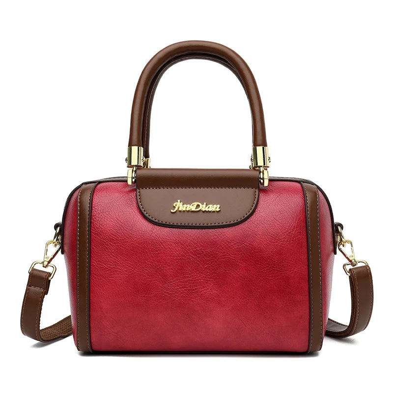 Vintage Fashion Handbag Women’s Elegant Shoulder Crossbody Bag Luxury Versatile Small Bag