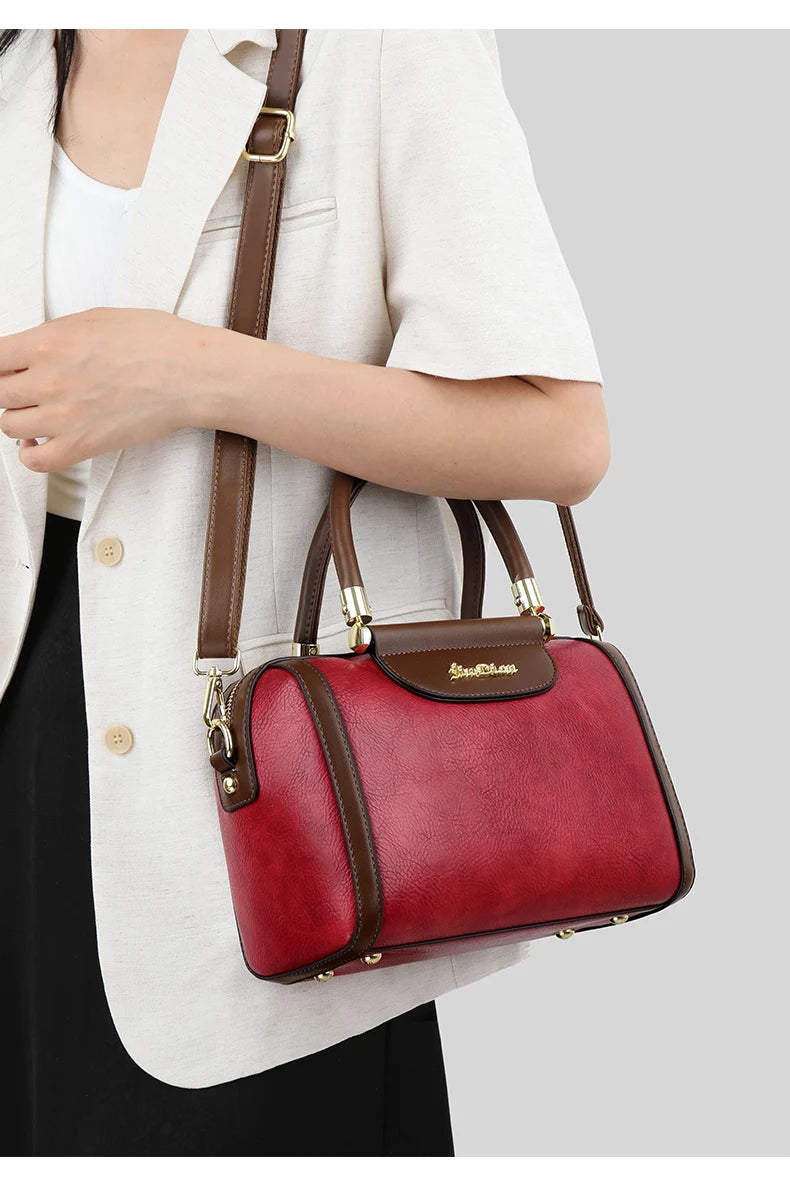 Vintage Fashion Handbag Women’s Elegant Shoulder Crossbody Bag Luxury Versatile Small Bag