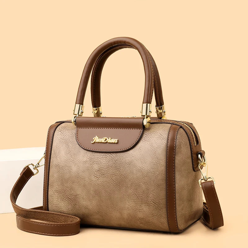 Vintage Fashion Handbag Women’s Elegant Shoulder Crossbody Bag Luxury Versatile Small Bag