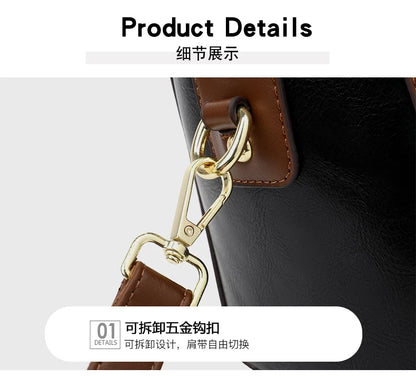 Vintage Fashion Handbag Women’s Elegant Shoulder Crossbody Bag Luxury Versatile Small Bag
