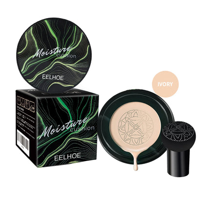 EELHOE Moisturizing Cushion BB Cream Perfect Concealer Glowing Skin Tone Enhance Luster Easy to Operate Lasting Makeup BB Cream