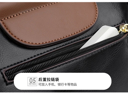 Vintage Fashion Handbag Women’s Elegant Shoulder Crossbody Bag Luxury Versatile Small Bag