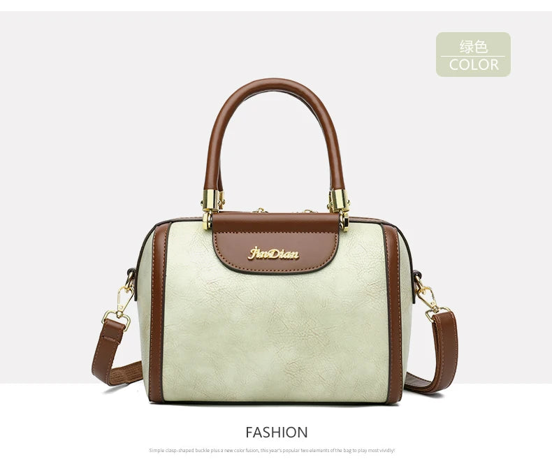 Vintage Fashion Handbag Women’s Elegant Shoulder Crossbody Bag Luxury Versatile Small Bag