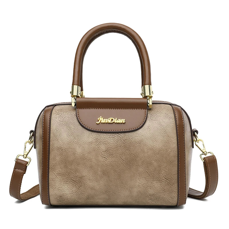 Vintage Fashion Handbag Women’s Elegant Shoulder Crossbody Bag Luxury Versatile Small Bag