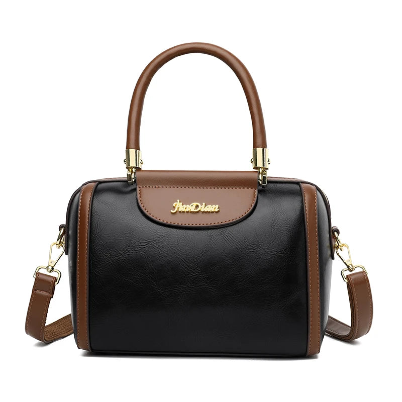 Vintage Fashion Handbag Women’s Elegant Shoulder Crossbody Bag Luxury Versatile Small Bag