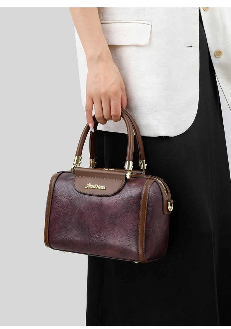 Vintage Fashion Handbag Women’s Elegant Shoulder Crossbody Bag Luxury Versatile Small Bag