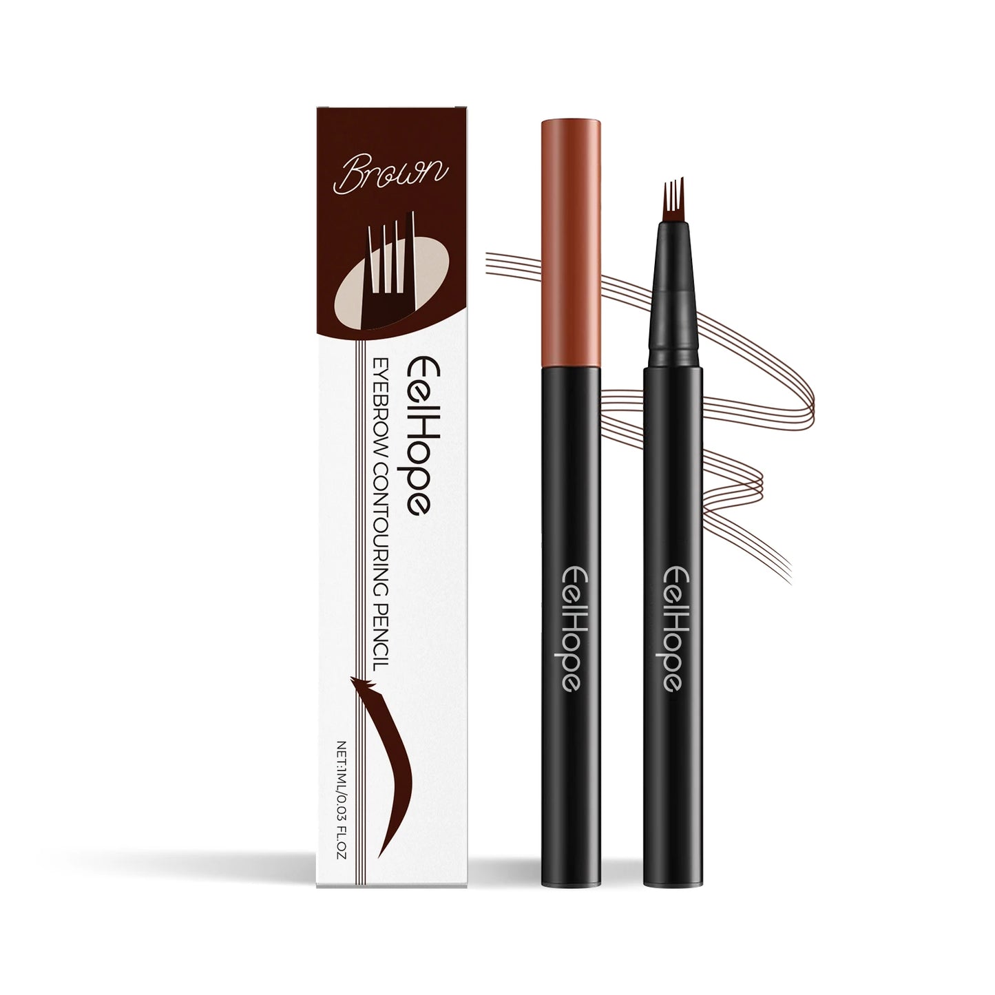 4-Fork Eyebrow Pencil